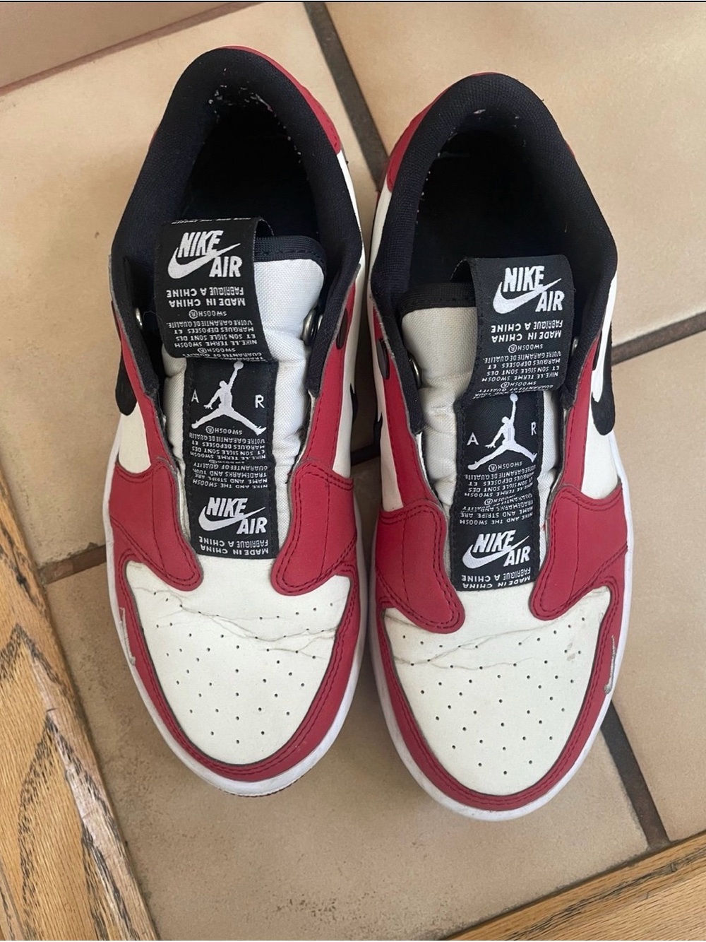 Jordan 1 Retro Low Slip “Chicago” – Women Size 5